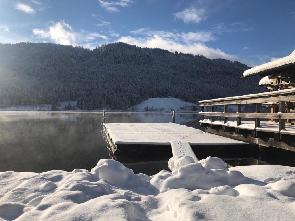Ferienhof Hoffmann Hotell Weissensee Exteriör bild
