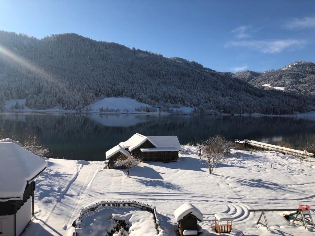 Ferienhof Hoffmann Hotell Weissensee Exteriör bild