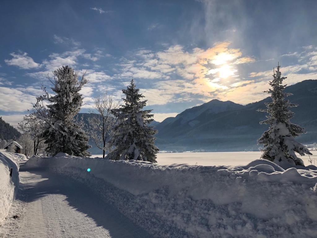 Ferienhof Hoffmann Hotell Weissensee Exteriör bild