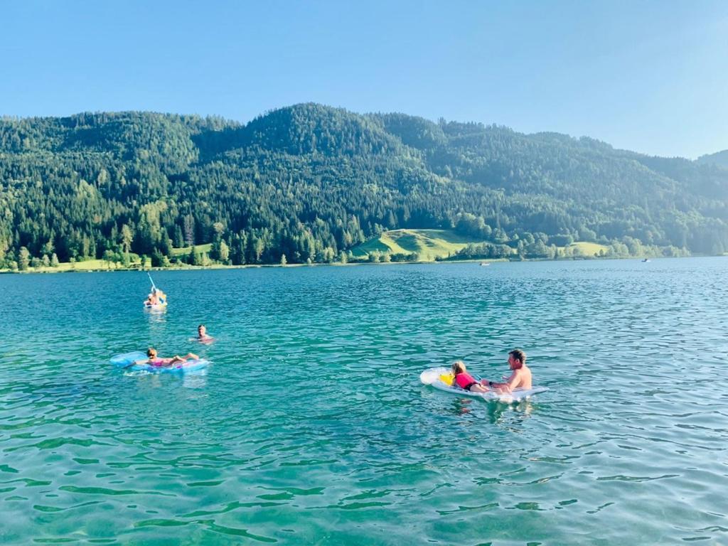 Ferienhof Hoffmann Hotell Weissensee Exteriör bild
