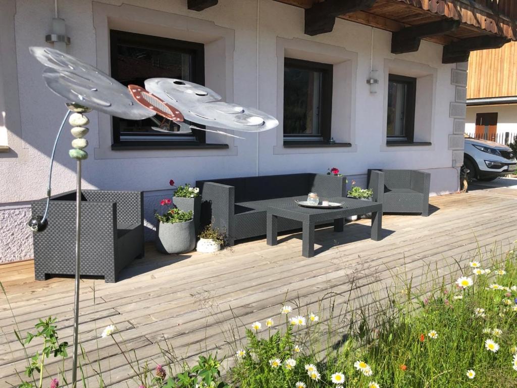 Ferienhof Hoffmann Hotell Weissensee Exteriör bild