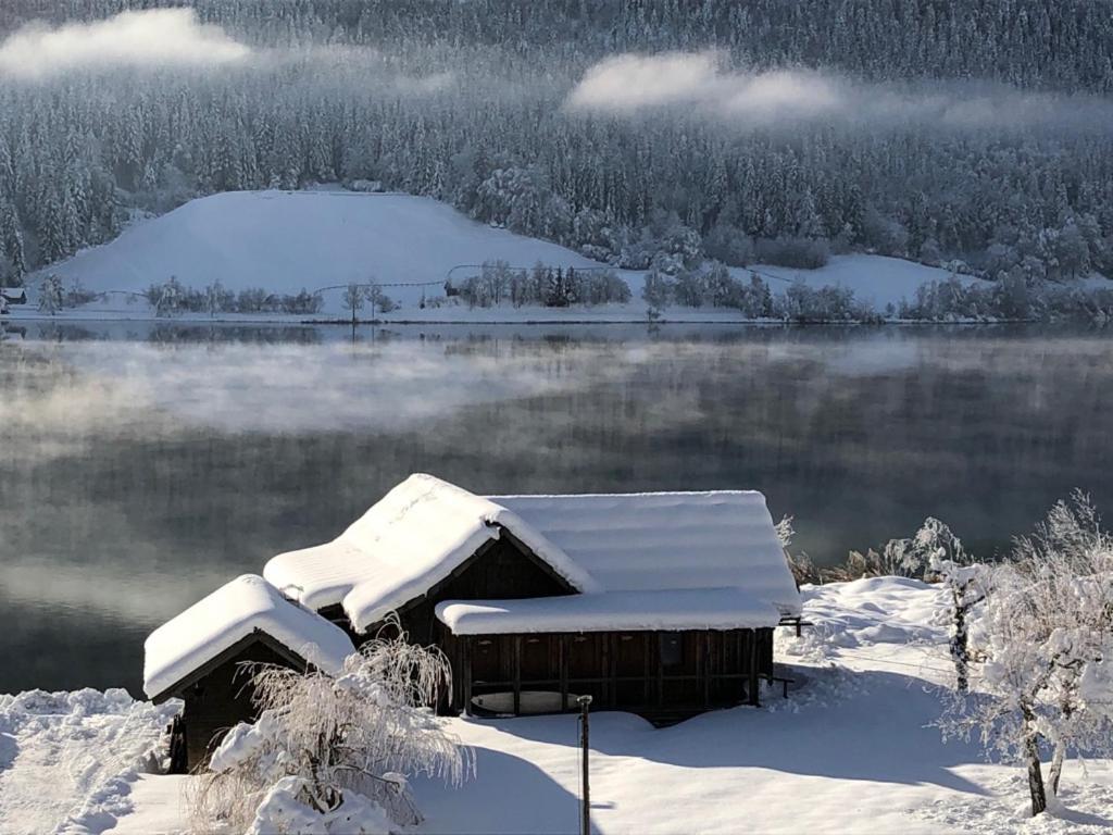 Ferienhof Hoffmann Hotell Weissensee Exteriör bild