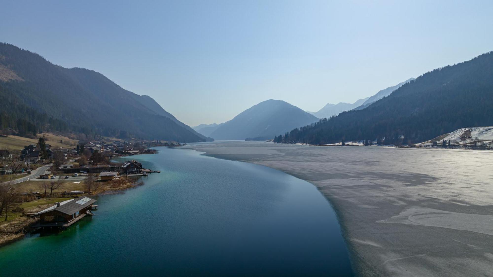 Ferienhof Hoffmann Hotell Weissensee Exteriör bild