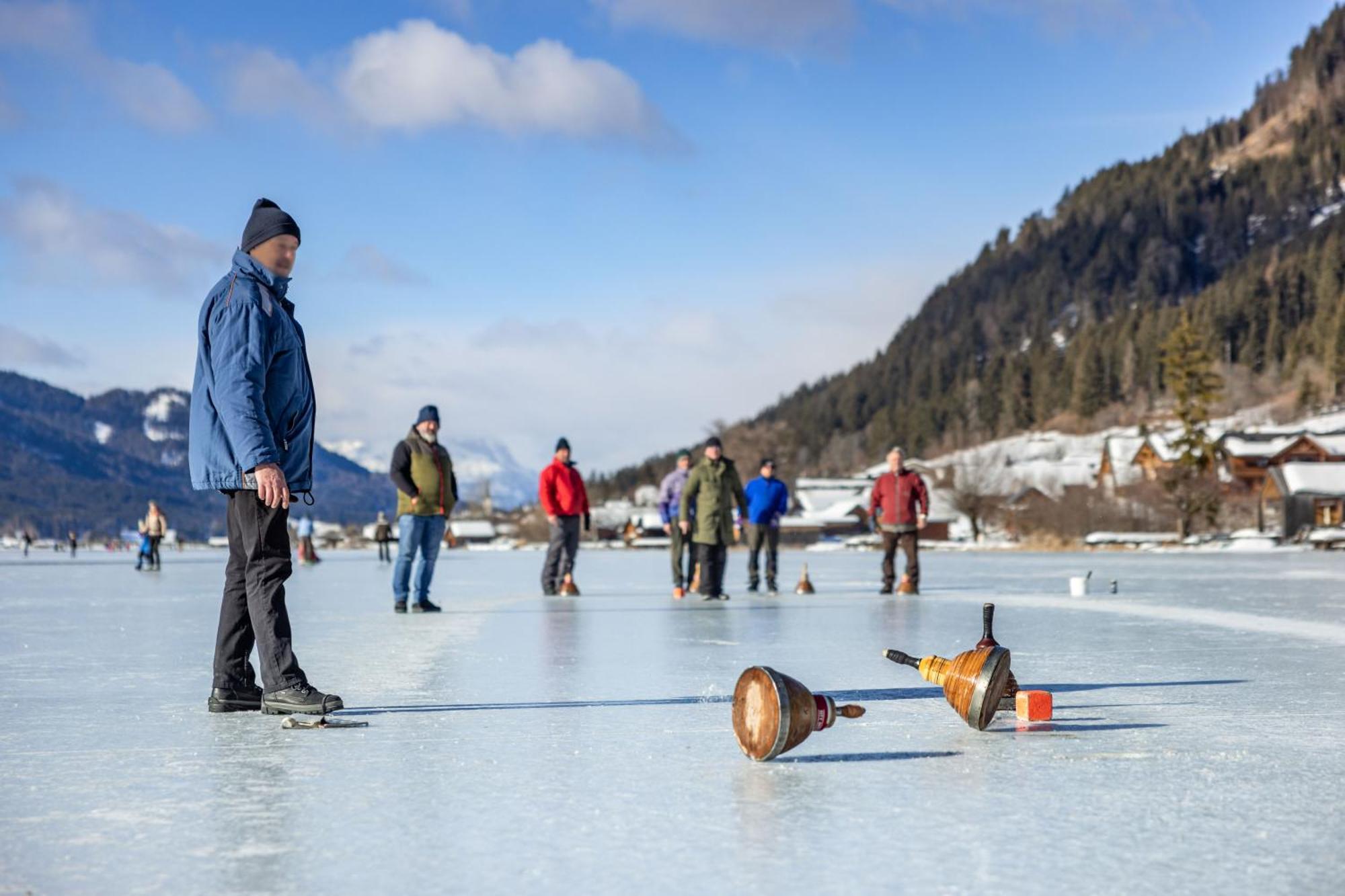 Ferienhof Hoffmann Hotell Weissensee Exteriör bild