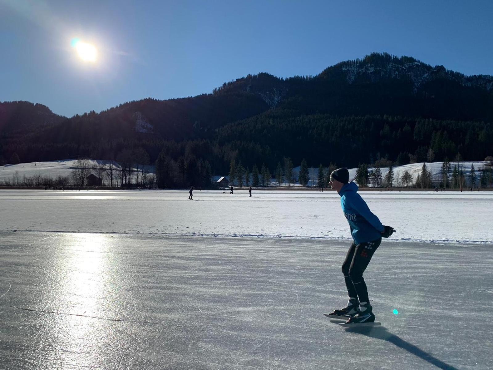 Ferienhof Hoffmann Hotell Weissensee Exteriör bild