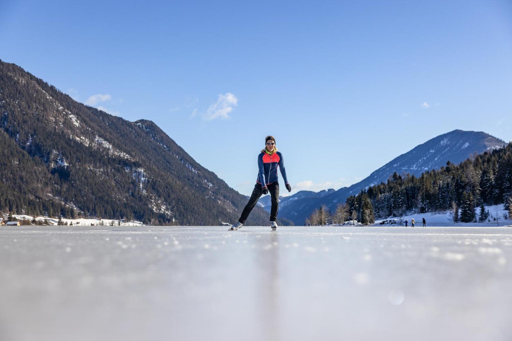 Ferienhof Hoffmann Hotell Weissensee Exteriör bild