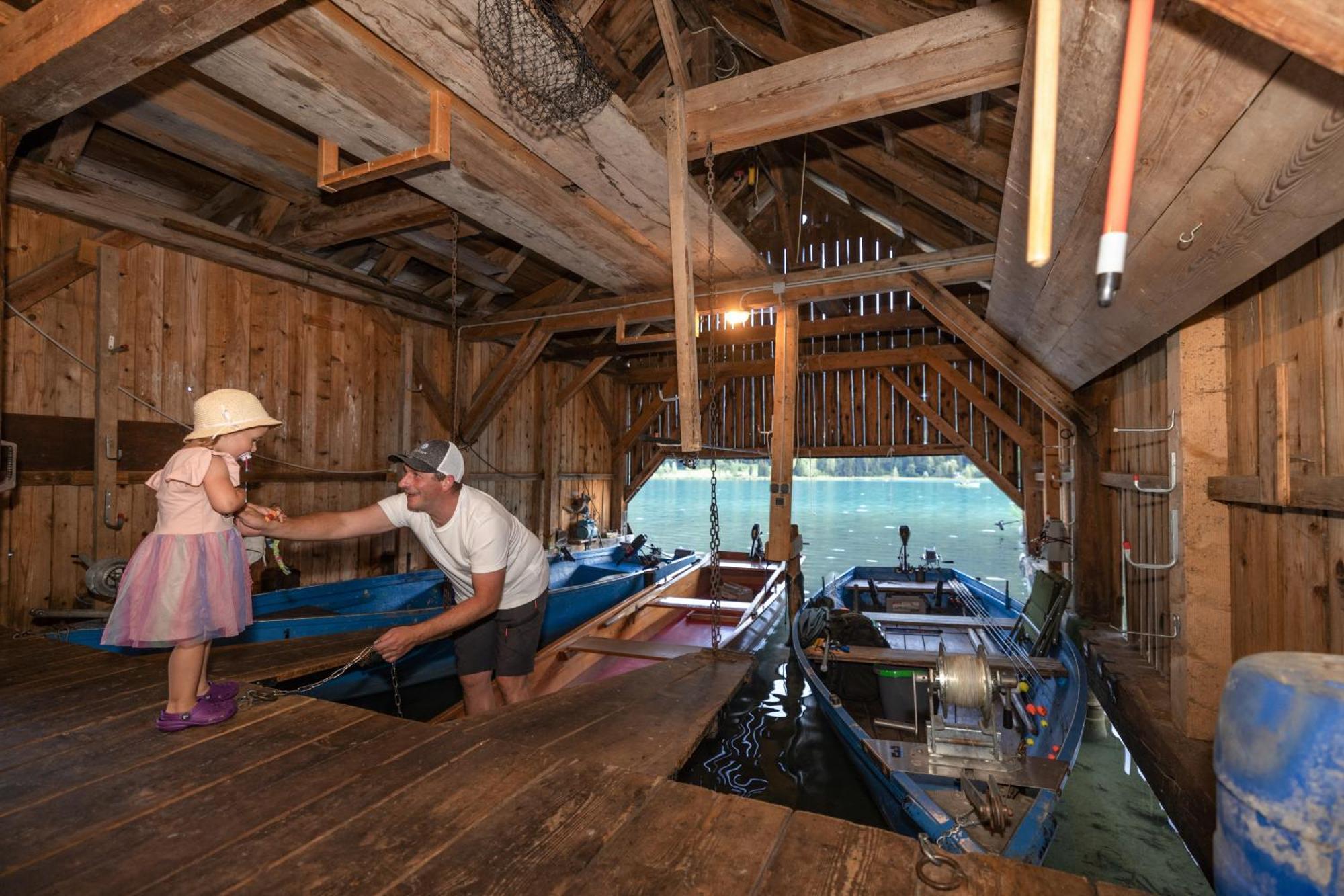 Ferienhof Hoffmann Hotell Weissensee Exteriör bild