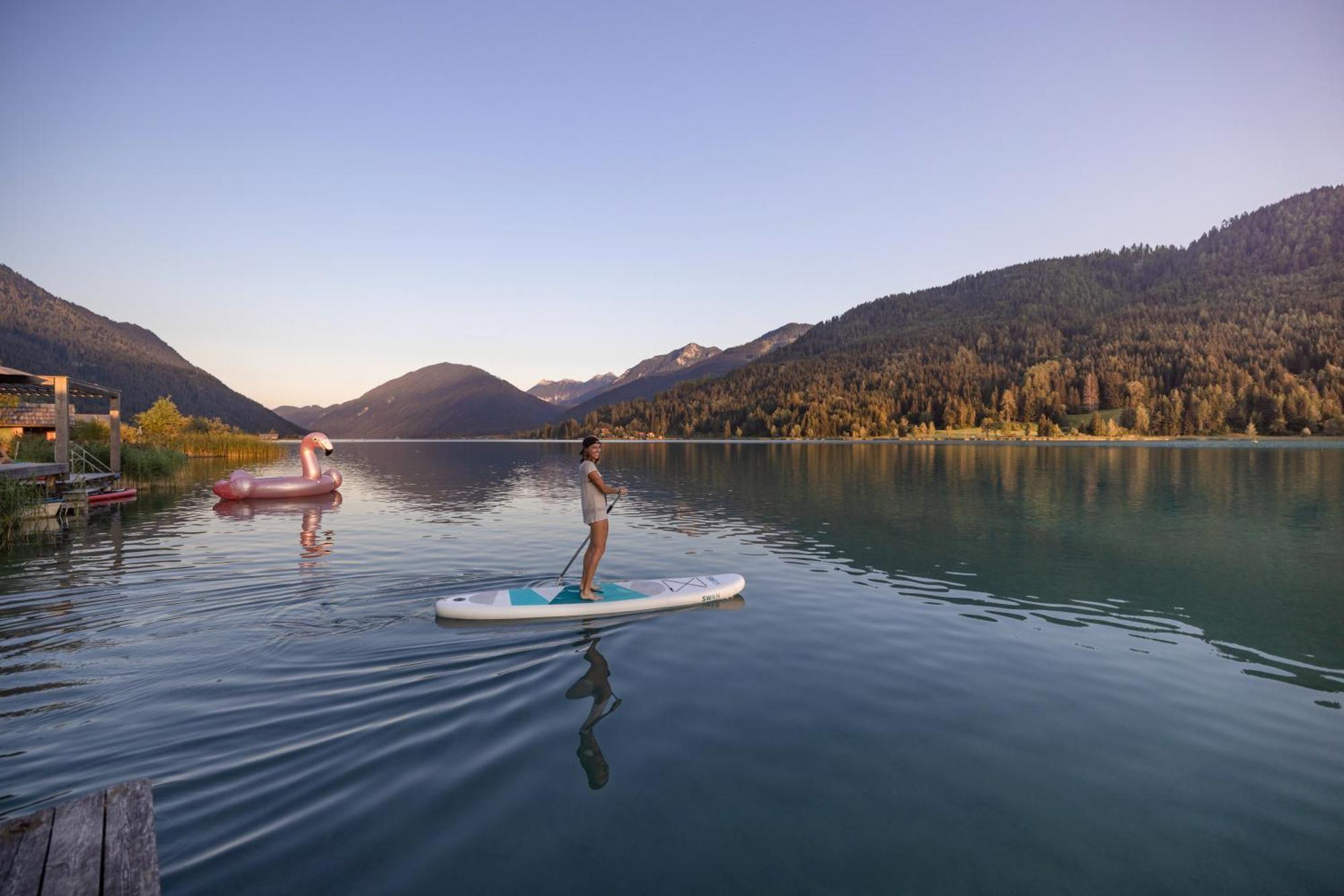 Ferienhof Hoffmann Hotell Weissensee Exteriör bild