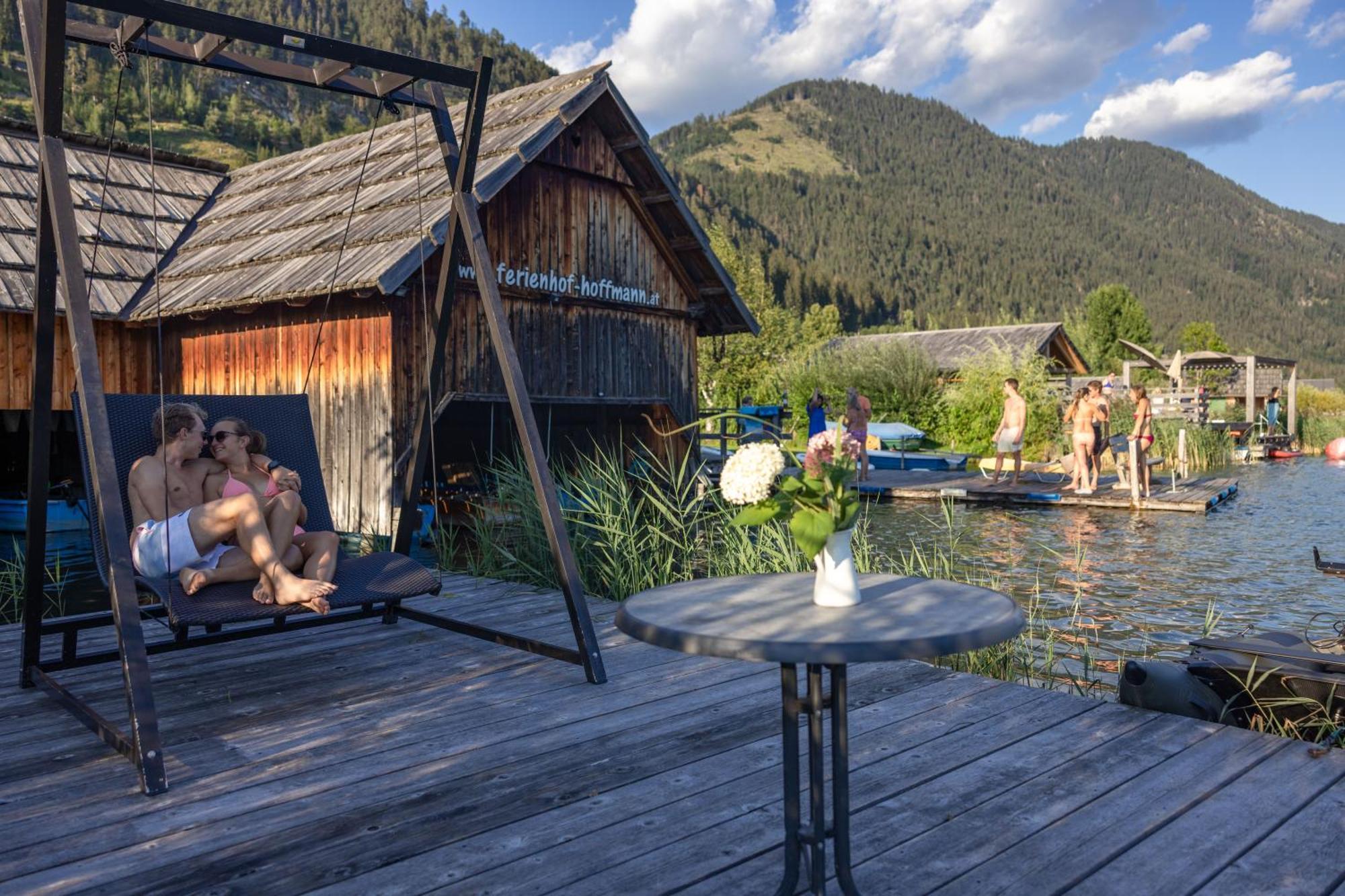 Ferienhof Hoffmann Hotell Weissensee Exteriör bild
