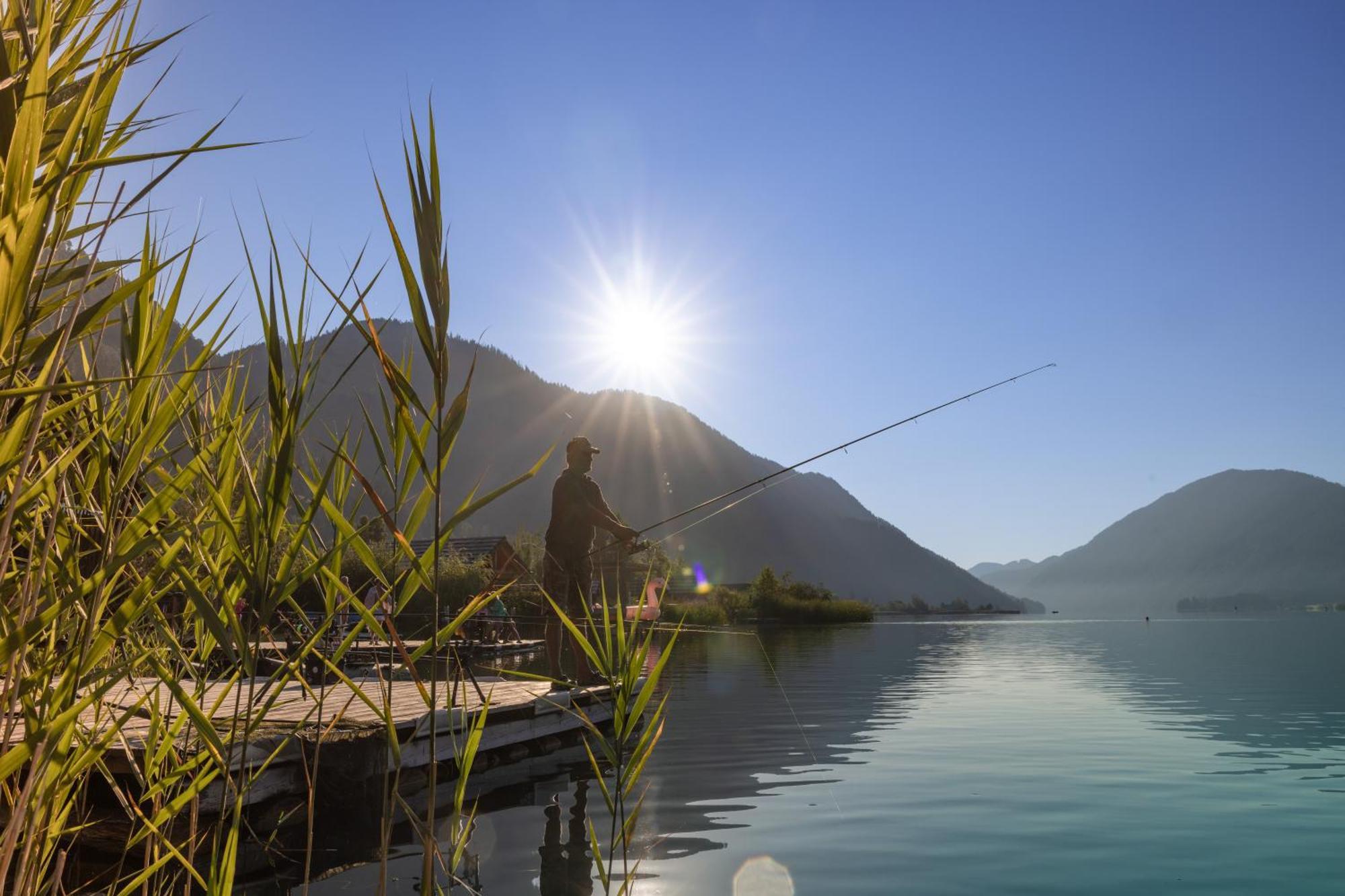 Ferienhof Hoffmann Hotell Weissensee Exteriör bild