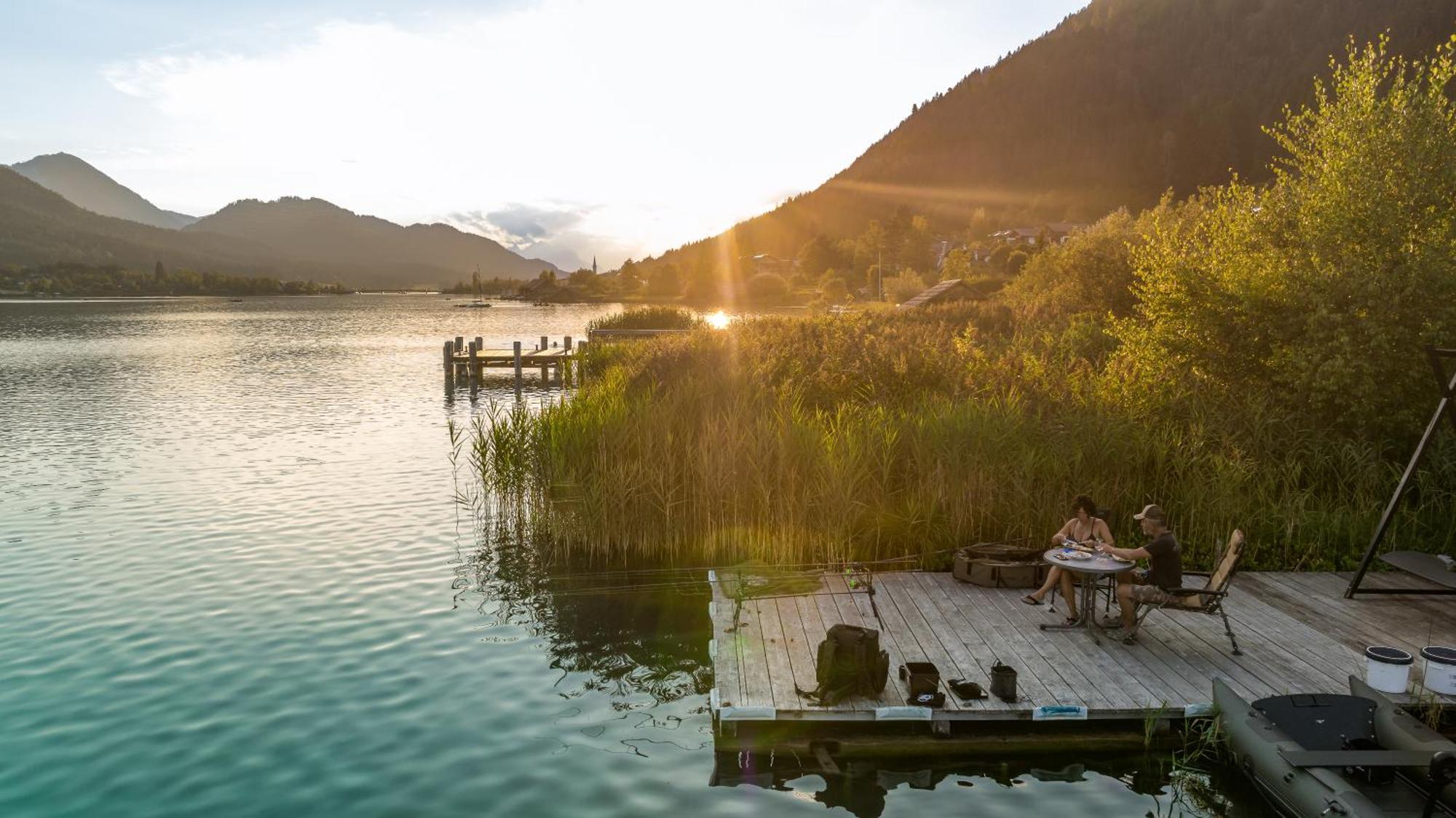 Ferienhof Hoffmann Hotell Weissensee Exteriör bild